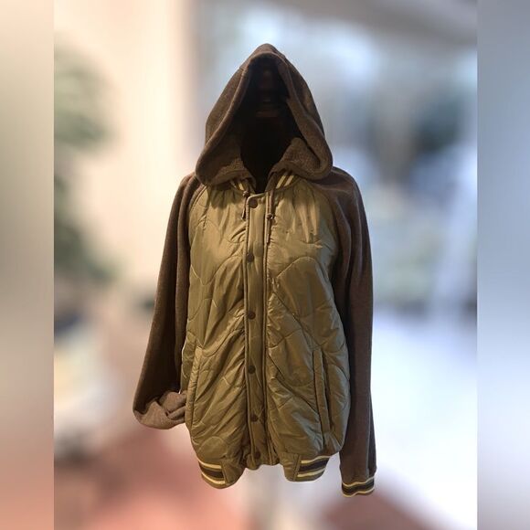 Hurley Hooded Winter Ski Jacket Coat Size L - Picture 8 of 13